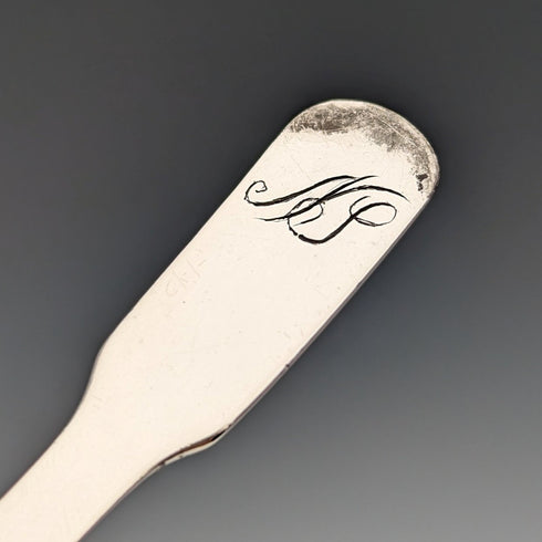 1821 年英國古董純銀茶罐湯匙 Joseph Taylor